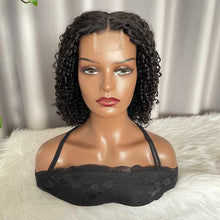 Pixie Curly Wig Human Hair 2x6 Closure Wig Pixie Curls Wig