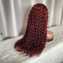 Headband Wig Water Wave Human Hair Wigs Color 33 Curly Hair