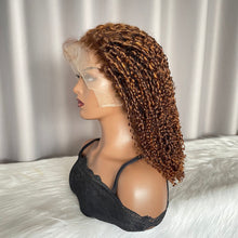 SDD Pixie Curl Wig p4/30 Human Hair 13x4 Lace Frontal Wigs