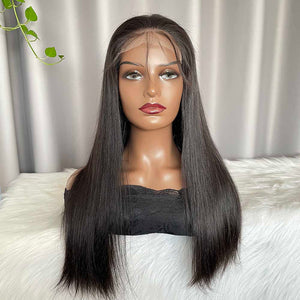 Glueless 5x5 Lace Closure Wig Straight Human Hair Wigs